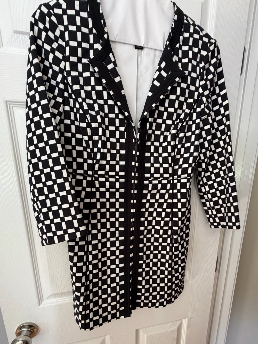 White House Black Market Longline Jacket
